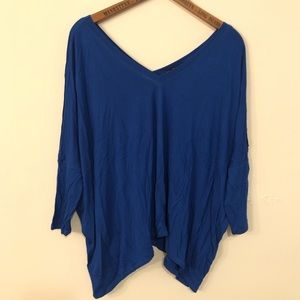 Royal Blue Blouse